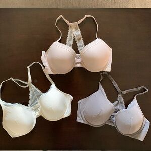 Front clasp racer back Auden bras